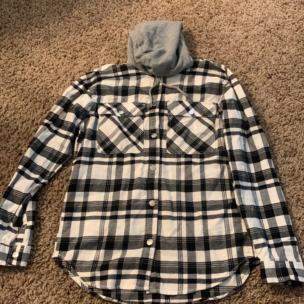 Womens flannel button up